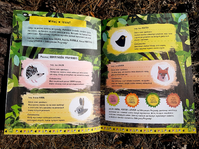 Odkrywcy przyrody - Dzień z przyrodą - Mój pierwszy ogródek - Jak zostać ogrodnikiem - Wydawnictwo Egmont - książeczki dla dzieci - ekologia - jak być eko - Dzień Ziemi - ekologiczne inspiracje