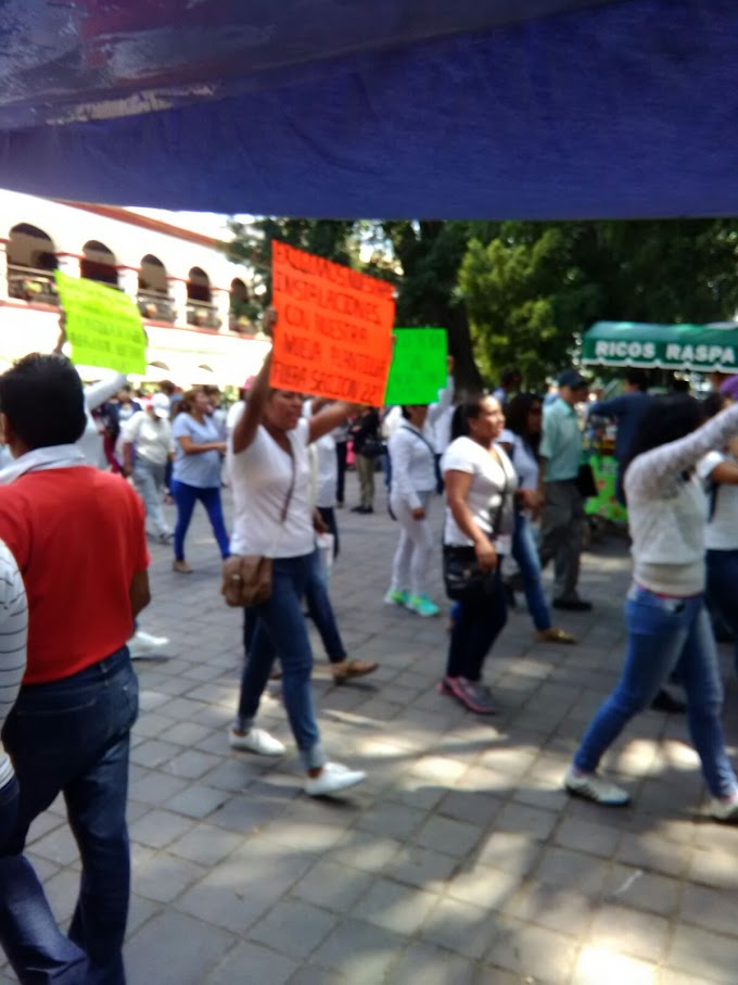 Demandan educación de calidad en Oaxaca