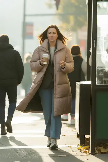 Light Puffer or Wool Coat