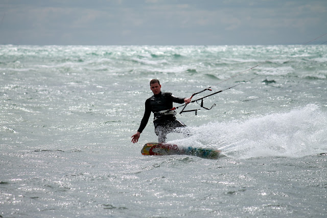 Kite surfing