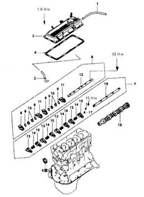 mitsubishi engine diagram