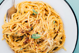 AVOCADO AND SUN-DRIED TOMATO PESTO PASTA