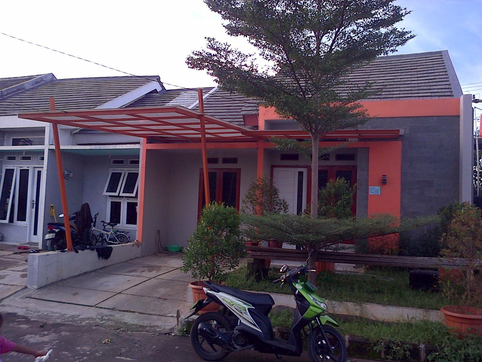 Gambar Kanopi Cor Minimalis Desain Rumah