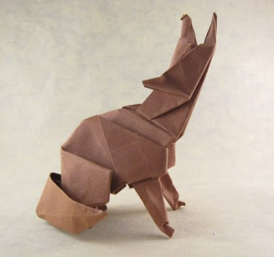 origami Coyote Diaz 3D