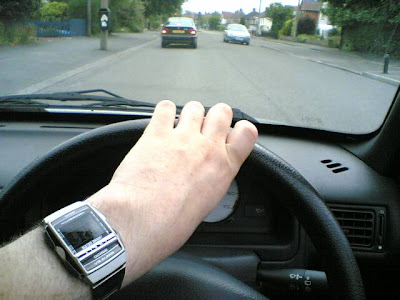 Rushing while driving