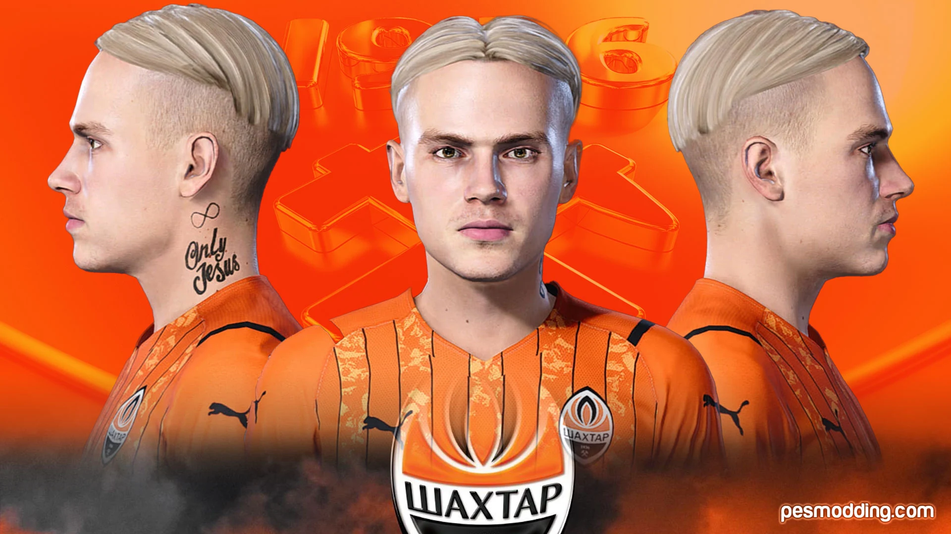 PES 2021 Mykhaylo Mudryk Face