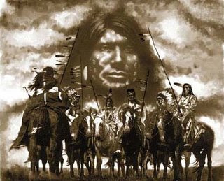 lakota indians tableau