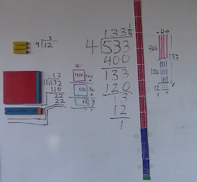 homeschool math, base ten blocks, manipulatives, division