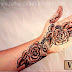 Rose Henna Mehndi Design Tattoo Pattern For Beginners