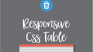 Source kode Css Responsive Tabel 