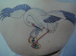 Stork tattoo image gallery