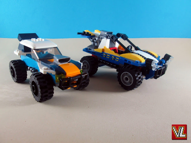 Sets LEGO Desert Rally Racer e Dune Buggy