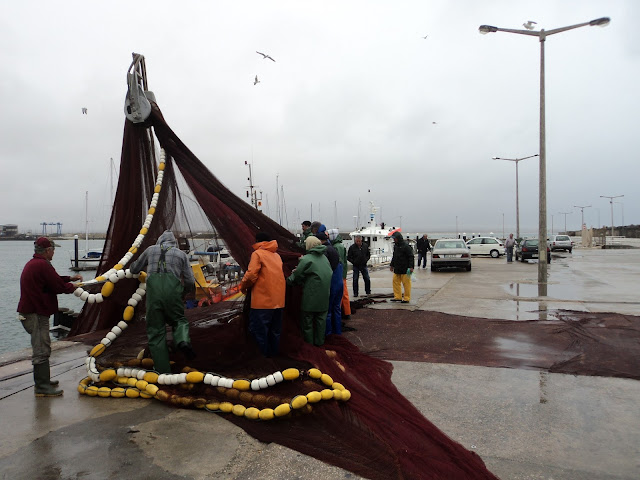 Fishing nets in Peniche