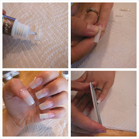 Cosmetic Queen Blog: How to: Acrylic nails at home!