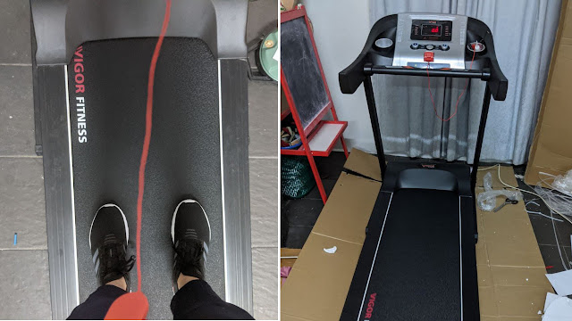 Treadmill Vigor TR600 Harga Bawah RM1000 Sesuai Untuk Bersenam Dirumah