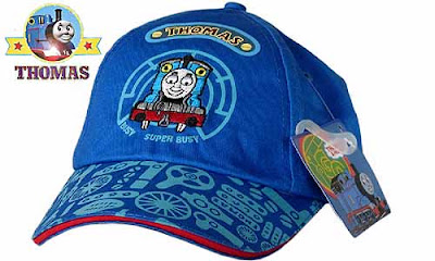 Thomas the tank engine super busy blue child cap Thomas and friends train kids hat theme accessories