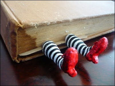 wicked witch bookmark