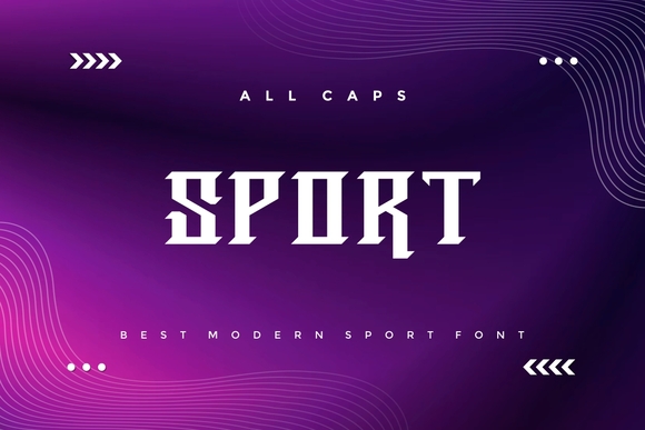 Download Kebrax - Modern Sport Font