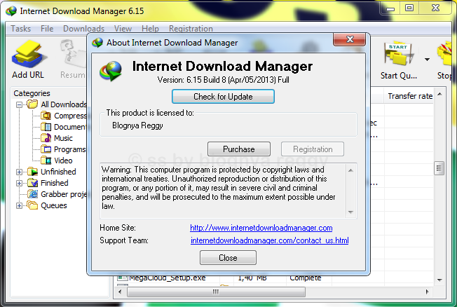 Download IDM 6.15 Build 8 full patch | Blognya Reggy