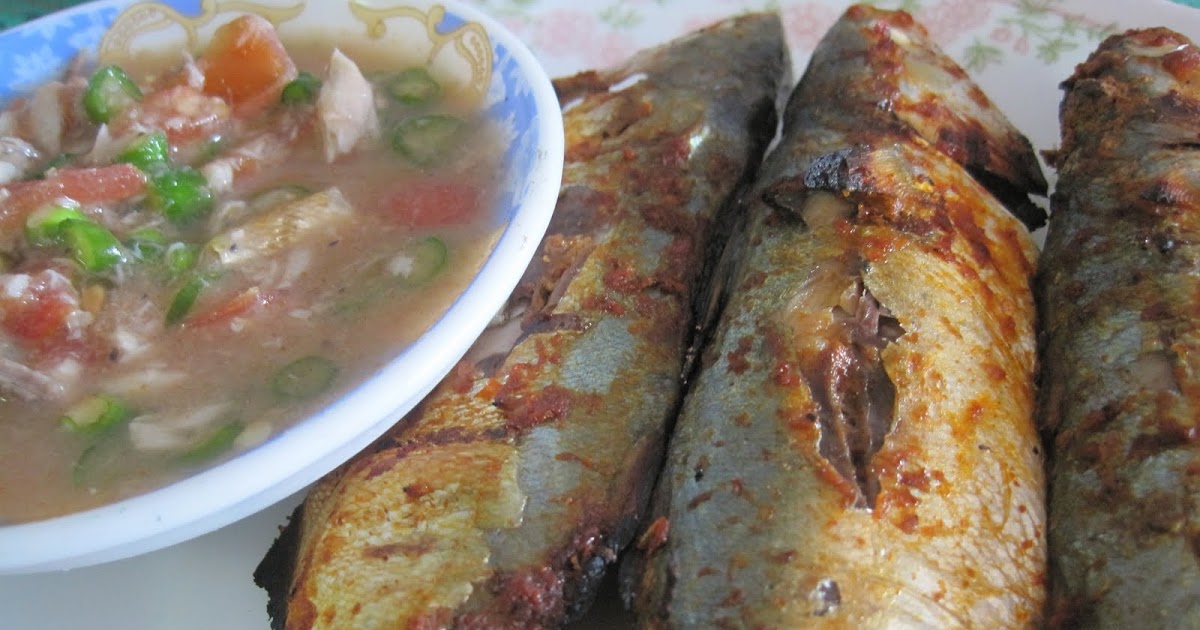 Ikan Kembung Bakar & Air Asam - Blog Resepi Masakan