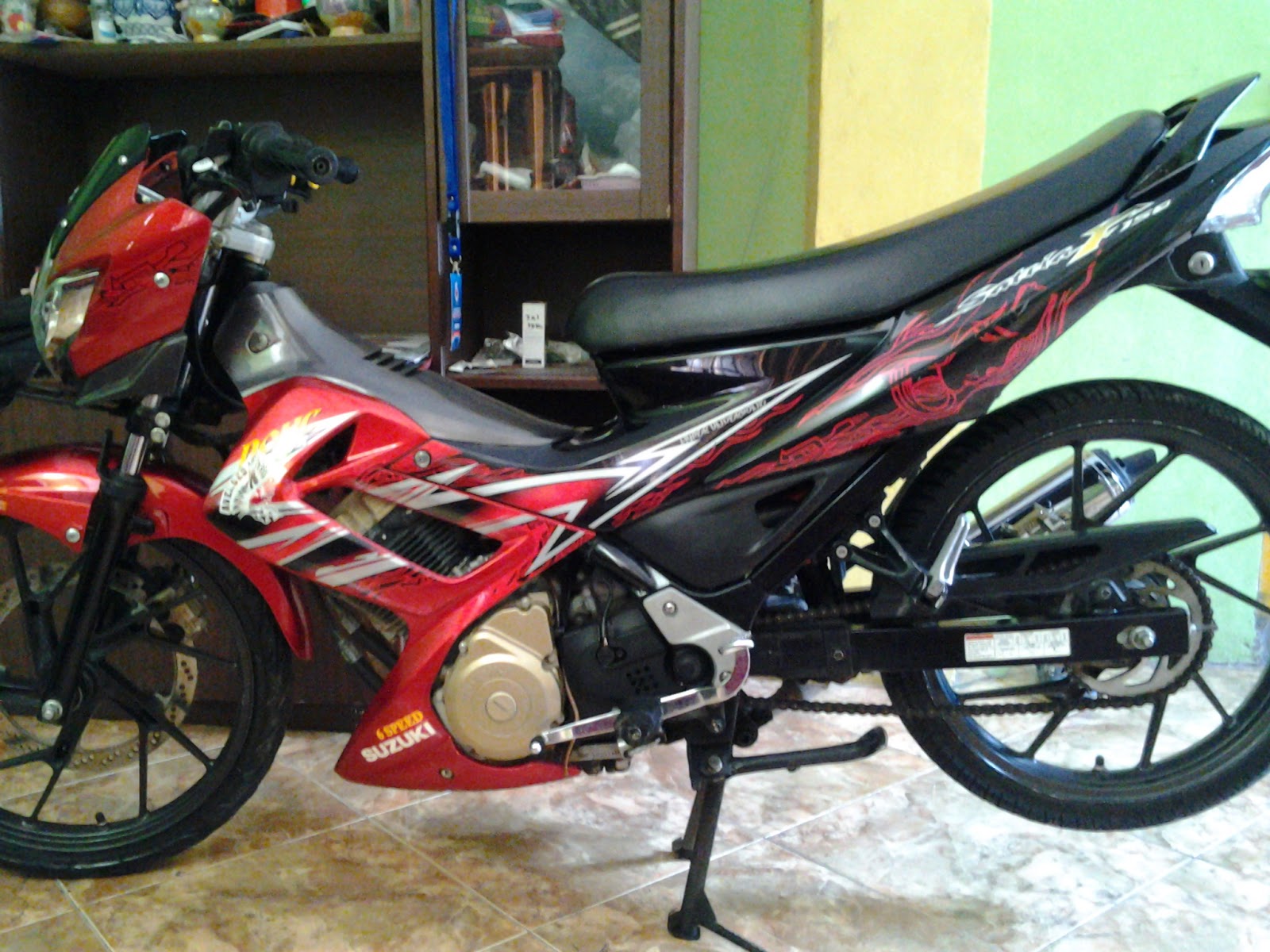 Modifikasi Motor Satria Fu 150