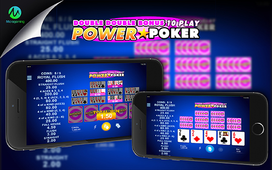 Goldenslot Dbl Dbl bonus - 10 play power poker