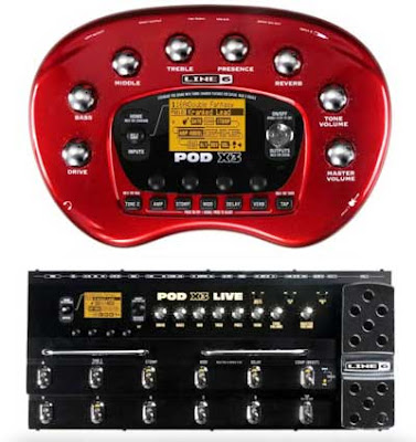 Music Thing: New from Line 6 - the Pod X3 and Pod X3 Live