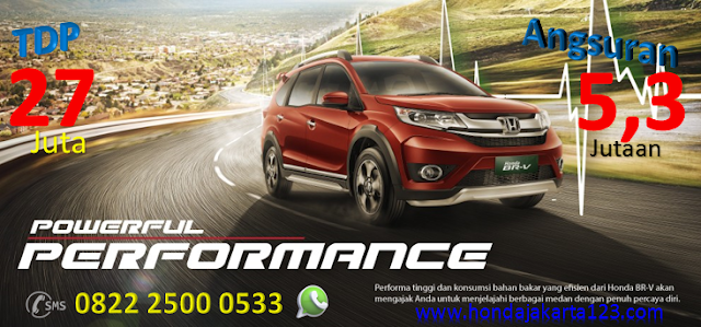 Promo Honda BR-V Jakarta TDP Minim