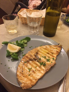 Spada, grilled fish, filet z miecznika