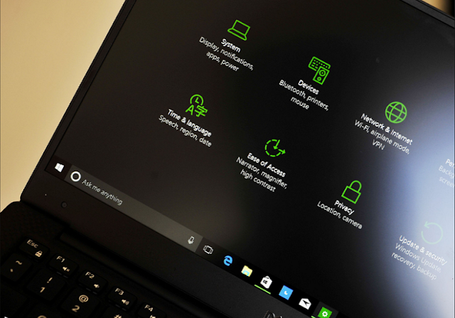 تفعيل windows 10 dark theme المظهر الداكن للويندوز 10 بنقرة زر واحدة