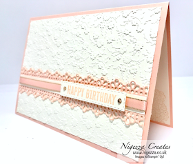 Nigezza Creates with Stampin' Up! & Ornate Borders Birthday Card