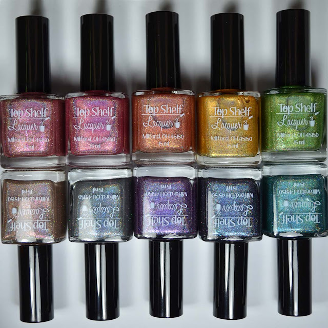 holographic nail polish collection