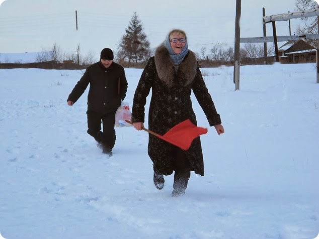 в атаку