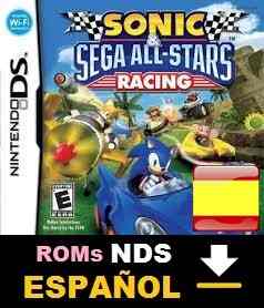 Descarga ROMs Roms de Nintendo DS Sonic & Sega All Stars Racing (Español) ESPAÑOL