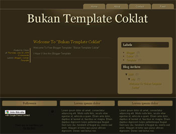 Bukan Template Coklat