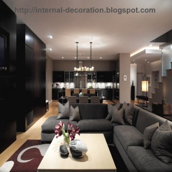 Contemporary Living Room on All Furniture In One Place  Modern Living Room Design Style