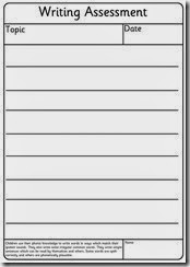 writing assessment