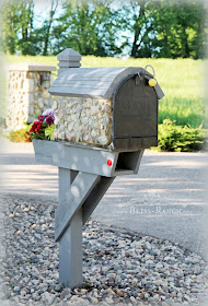 Mailbox Makeover Bliss-Ranch.com #mailboxmakeover