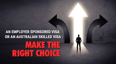 Employer Sponsored Visa or an Australian Skilled Visa