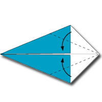 Cara Membuat Origami Lumba Lumba