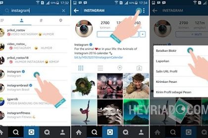 Cara Unblock Orang Di Instagram
