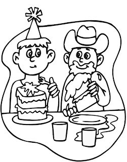 kids coloring pages, birthday coloring pages