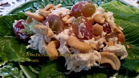 Eclectic Red Barn: Chicken Salad with grapes and cashews
