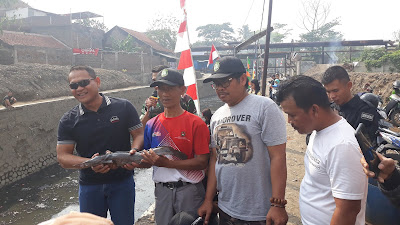 Sempat Terganggu Sampah Kiriman, Warga Tetap Antusias Mancing Bersama di Citepus