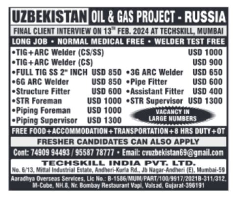 10 February 2024 - Assignment Abroad Times Gulf Jobs Paper