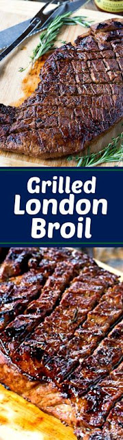 Grilled London Broil Steak Recipe