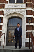 . school auditorium. “The high school band, the mixed and women's chorus . (hale)