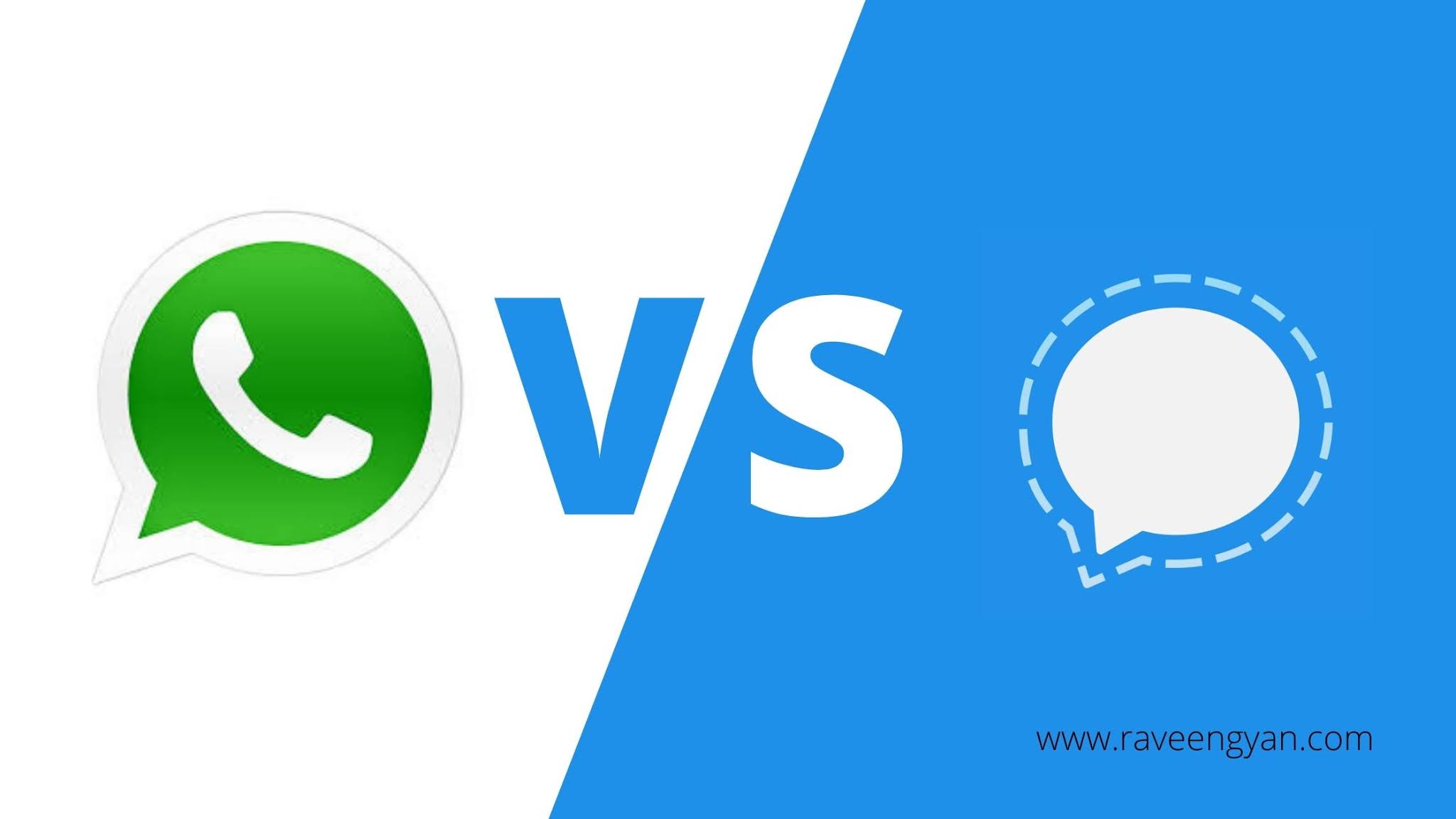 Whatsapp vs Signal app