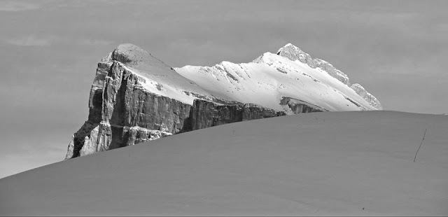 DOLOMITI IN BIANCO E NERO