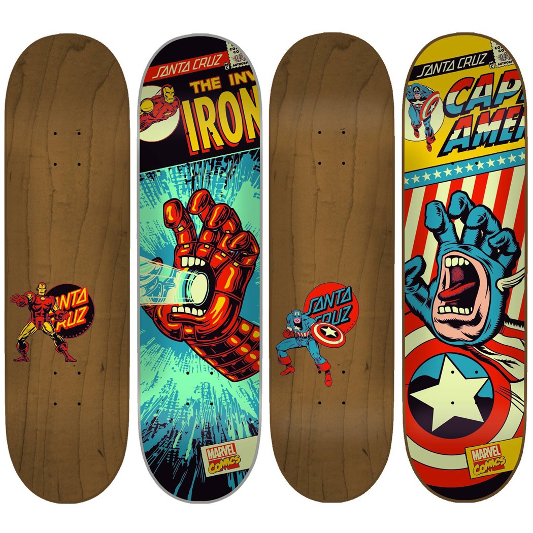 The Blot Says Marvel Comics The Screaming Hand Skate Deck Collection Series 2 By Santa Cruz